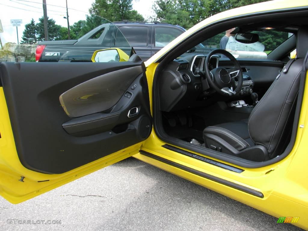 2010 Camaro SS Coupe - Rally Yellow / Black photo #19
