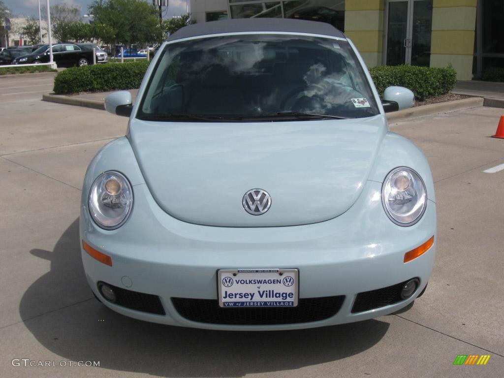 2006 New Beetle 2.5 Convertible - Aquarius Blue / Grey photo #5