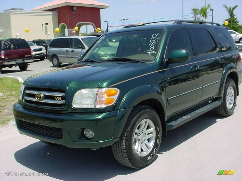 Toyota Sequoia 2009 черный цвет
