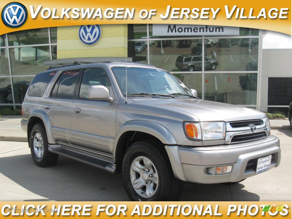 2002 4Runner Limited - Thunder Cloud Metallic / Gray photo #1