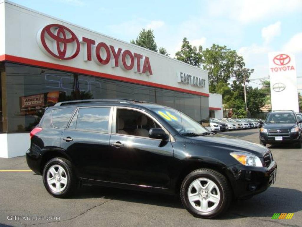 2006 RAV4  - Black / Taupe photo #1