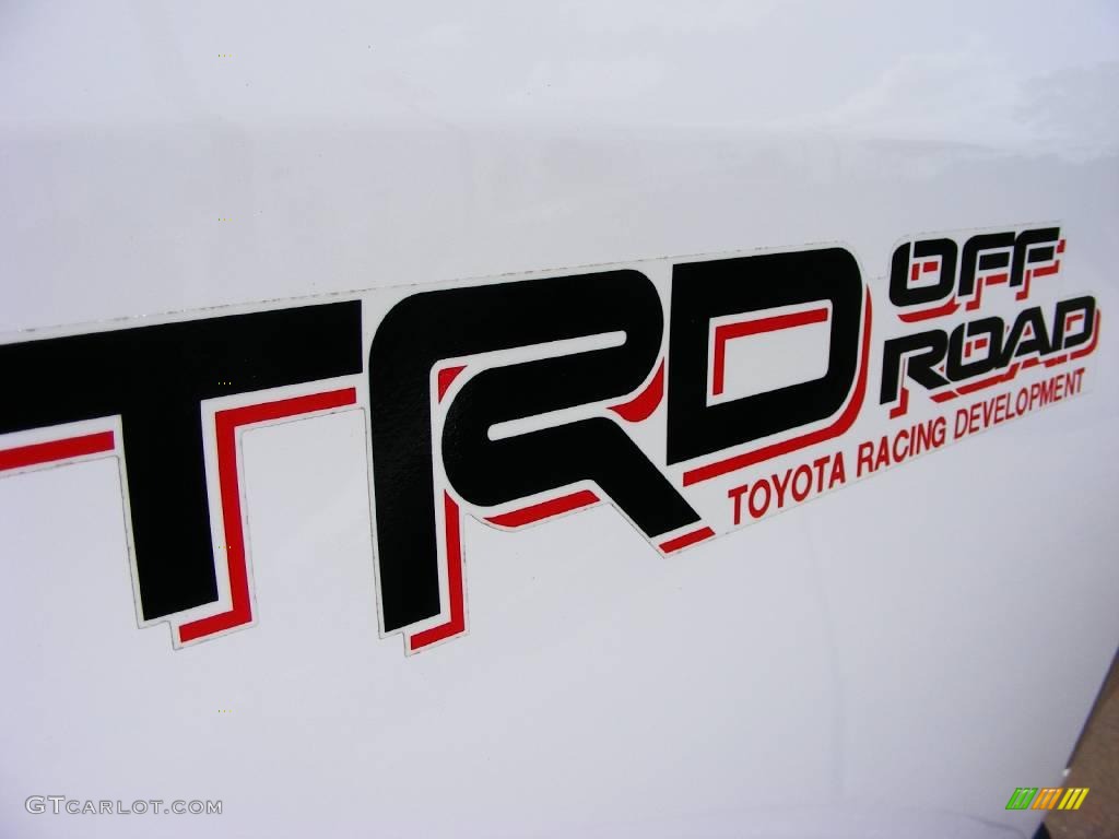 2008 Tundra SR5 TRD Double Cab - Super White / Graphite Gray photo #11