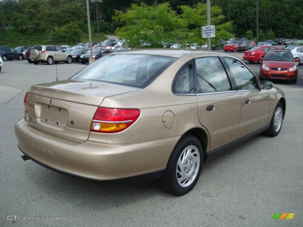 2000 L Series LS Sedan - Medium Gold / Medium Tan photo #2