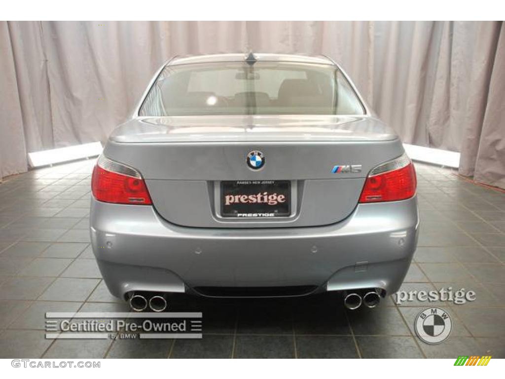 2006 M5  - Silver Gray Metallic / Black photo #2