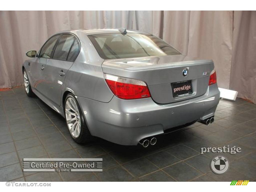 2006 M5  - Silver Gray Metallic / Black photo #3