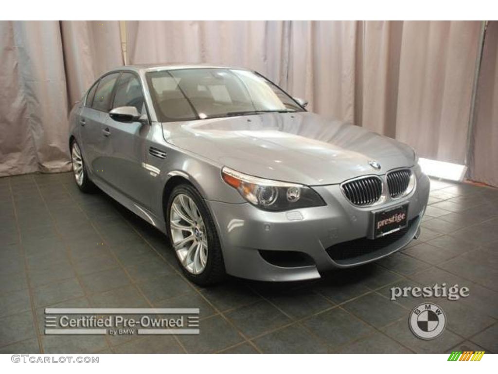 2006 M5  - Silver Gray Metallic / Black photo #6