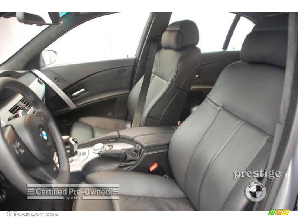 2006 M5  - Silver Gray Metallic / Black photo #8