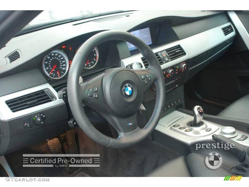 2006 M5  - Silver Gray Metallic / Black photo #12