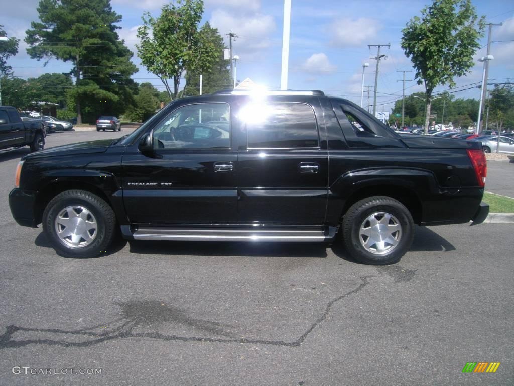 2002 Escalade EXT AWD - Sable Black / Shale photo #4