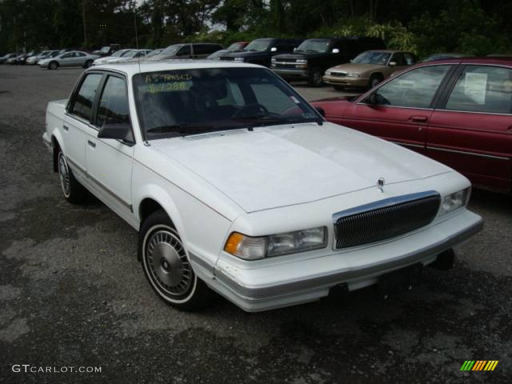 1994 Century Special Sedan - Bright White / Red photo #1