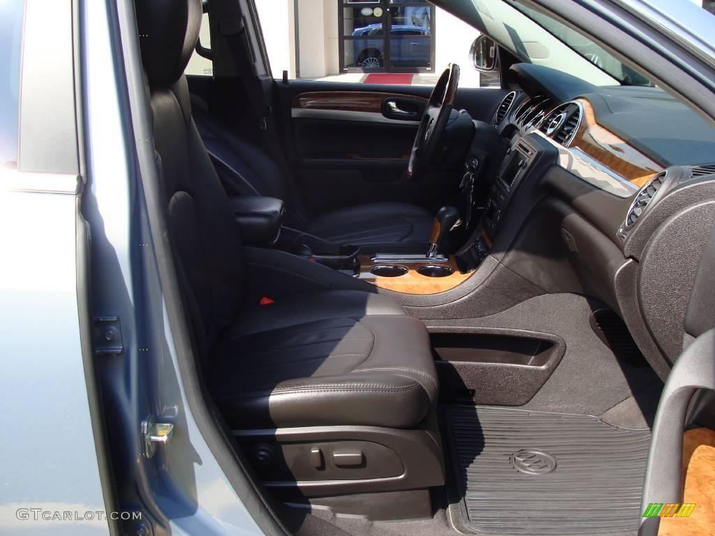 2008 Enclave CXL AWD - Blue Gold Crystal Metallic / Ebony/Ebony photo #16