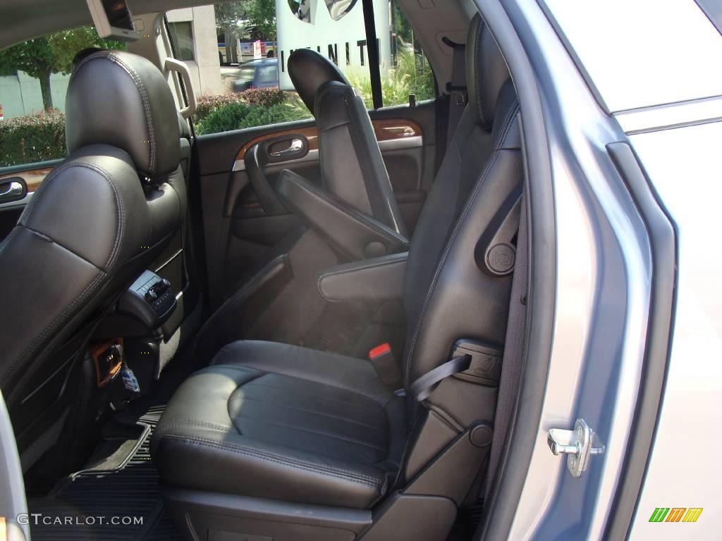 2008 Enclave CXL AWD - Blue Gold Crystal Metallic / Ebony/Ebony photo #19