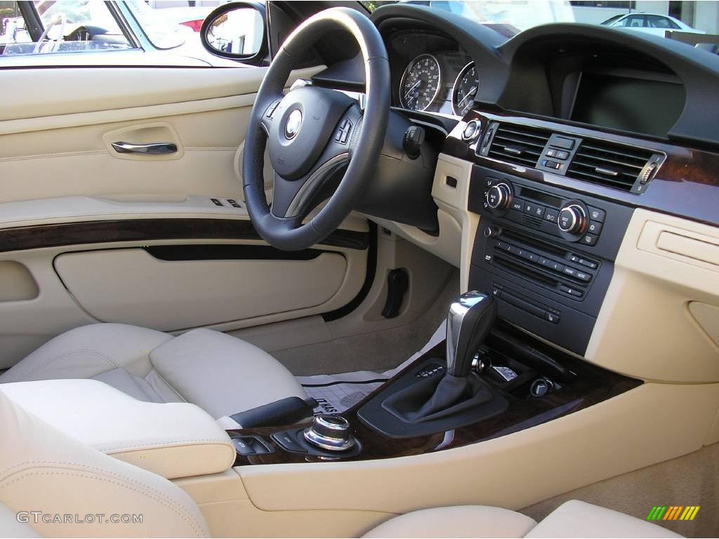 2008 3 Series 335i Convertible - Jet Black / Beige photo #4