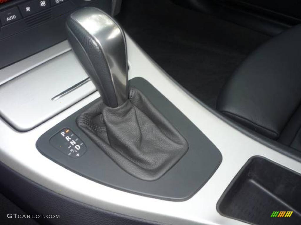 2007 3 Series 335i Coupe - Titanium Silver Metallic / Black photo #18