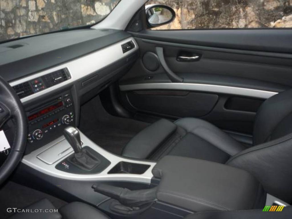2007 3 Series 335i Coupe - Titanium Silver Metallic / Black photo #20