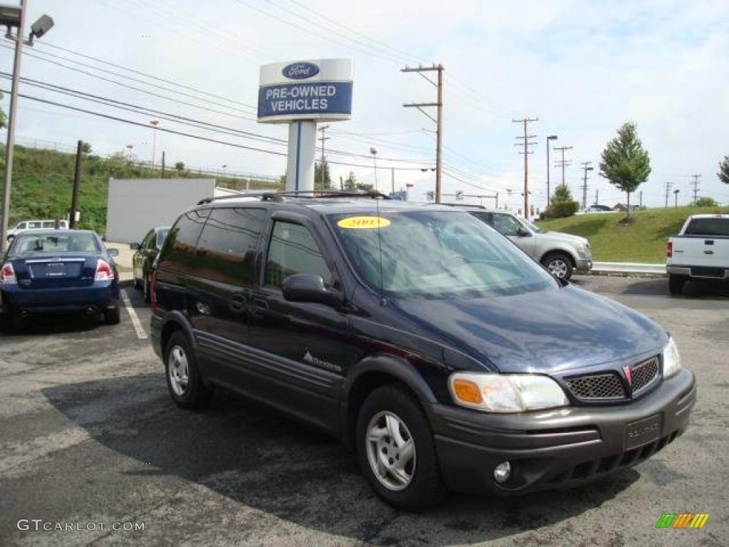 Blue Black Metallic Pontiac Montana