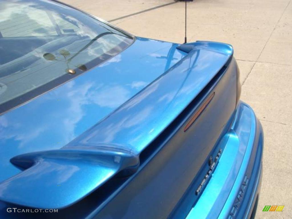 2000 Grand Am SE Sedan - Medium Gulf Blue Metallic / Dark Pewter photo #26