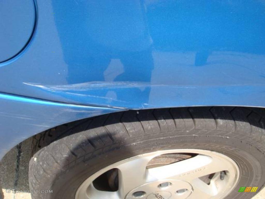 2000 Grand Am SE Sedan - Medium Gulf Blue Metallic / Dark Pewter photo #33