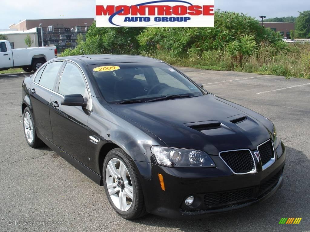 2009 G8 Sedan - Panther Black / Onyx photo #21