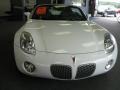 2009 Pure White Pontiac Solstice Roadster  photo #7