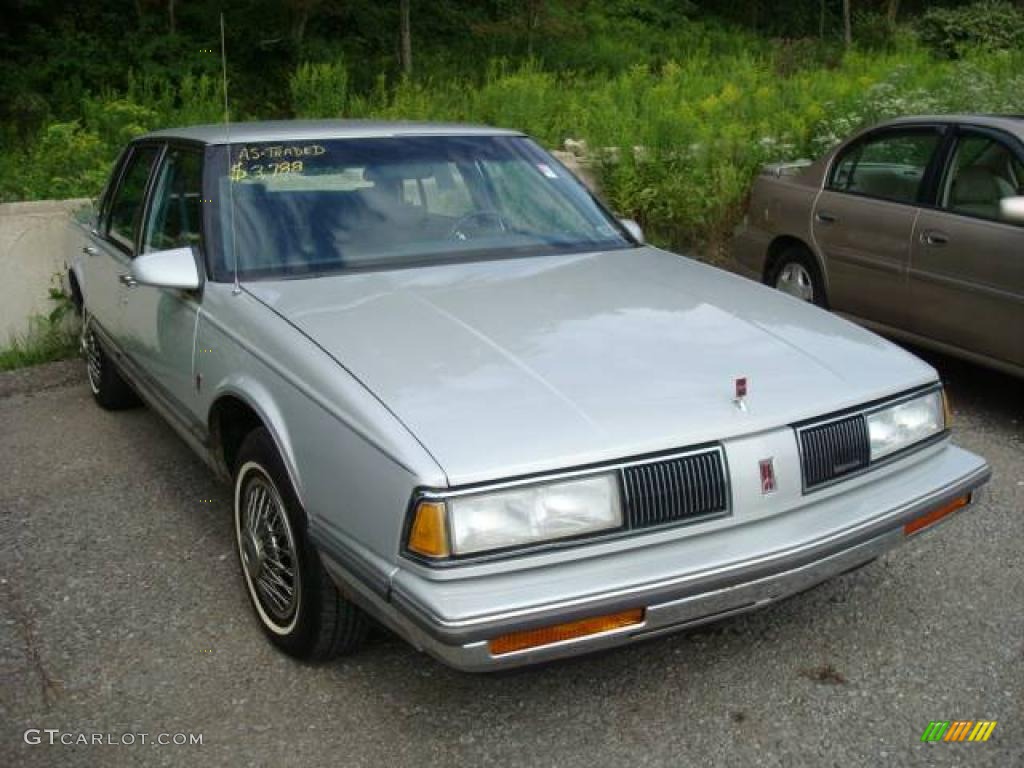 1988 Delta 88 Royale - Silver Metallic / Blue photo #1