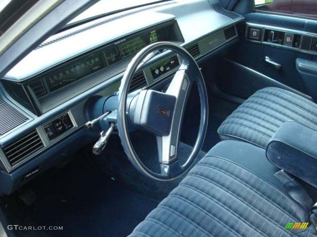 1988 Delta 88 Royale - Silver Metallic / Blue photo #11