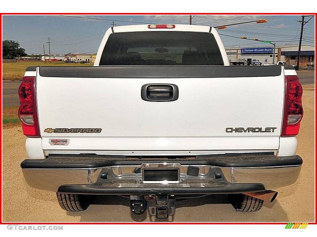 2003 Silverado 2500HD Crew Cab - Summit White / Tan photo #4