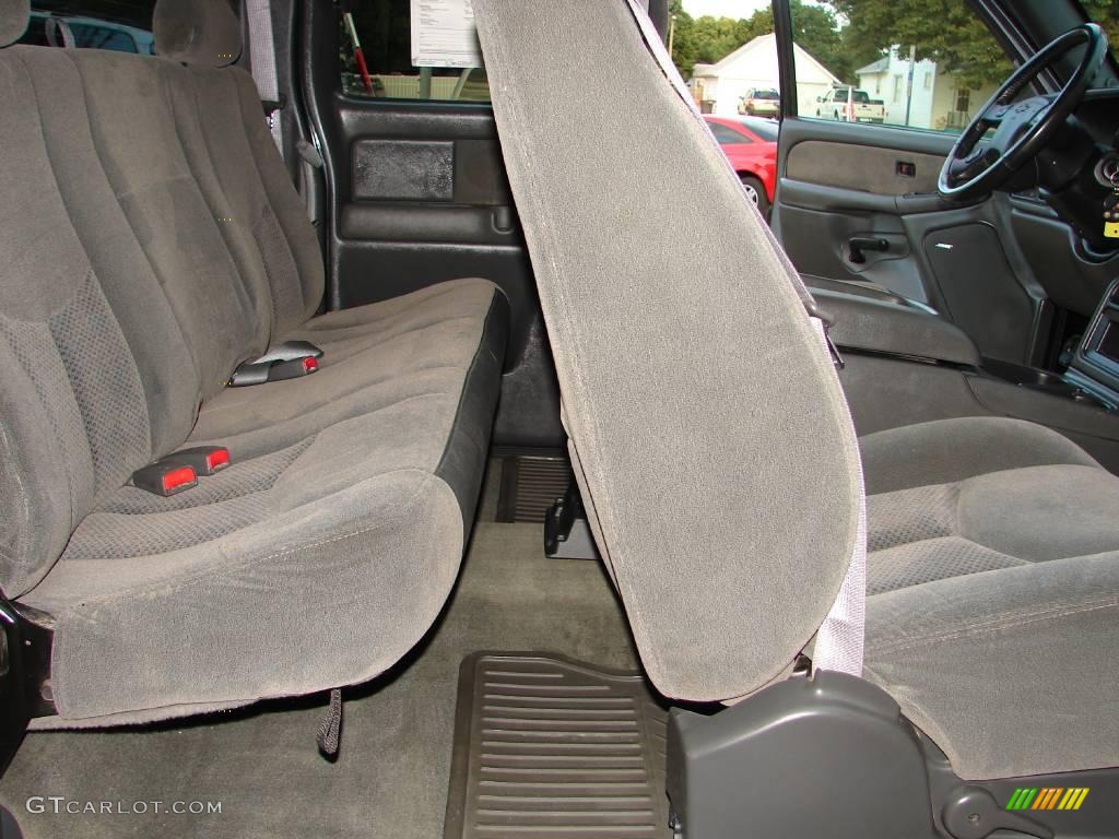 2003 Silverado 1500 LT Extended Cab 4x4 - Dark Gray Metallic / Medium Gray photo #36