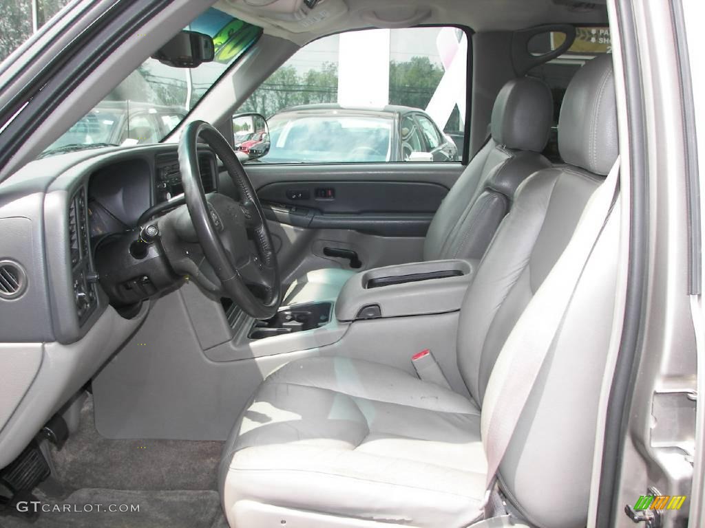 2003 Suburban 1500 Z71 4x4 - Light Pewter Metallic / Tan/Neutral photo #5