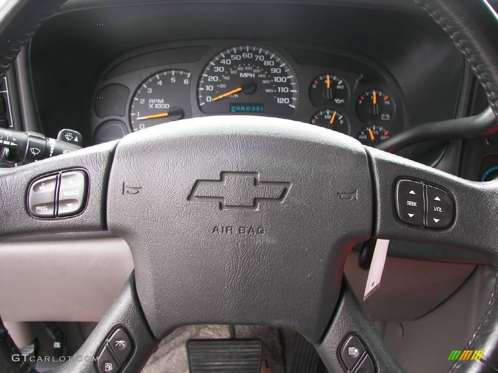 2003 Suburban 1500 Z71 4x4 - Light Pewter Metallic / Tan/Neutral photo #19