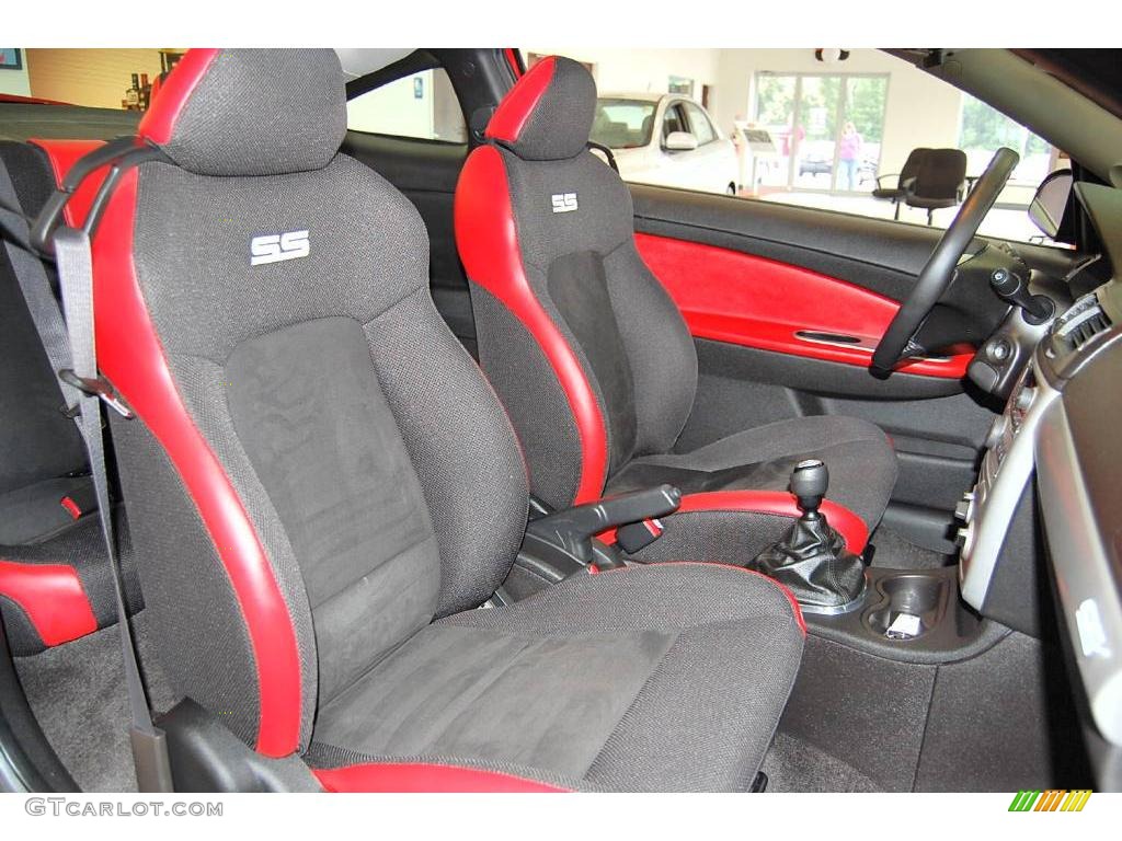 2008 Cobalt SS Coupe - Victory Red / Ebony/Red photo #18