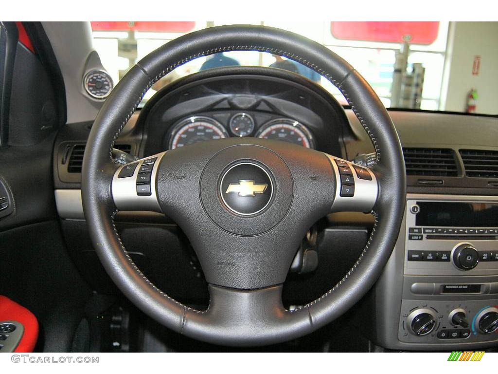 2008 Cobalt SS Coupe - Victory Red / Ebony/Red photo #27