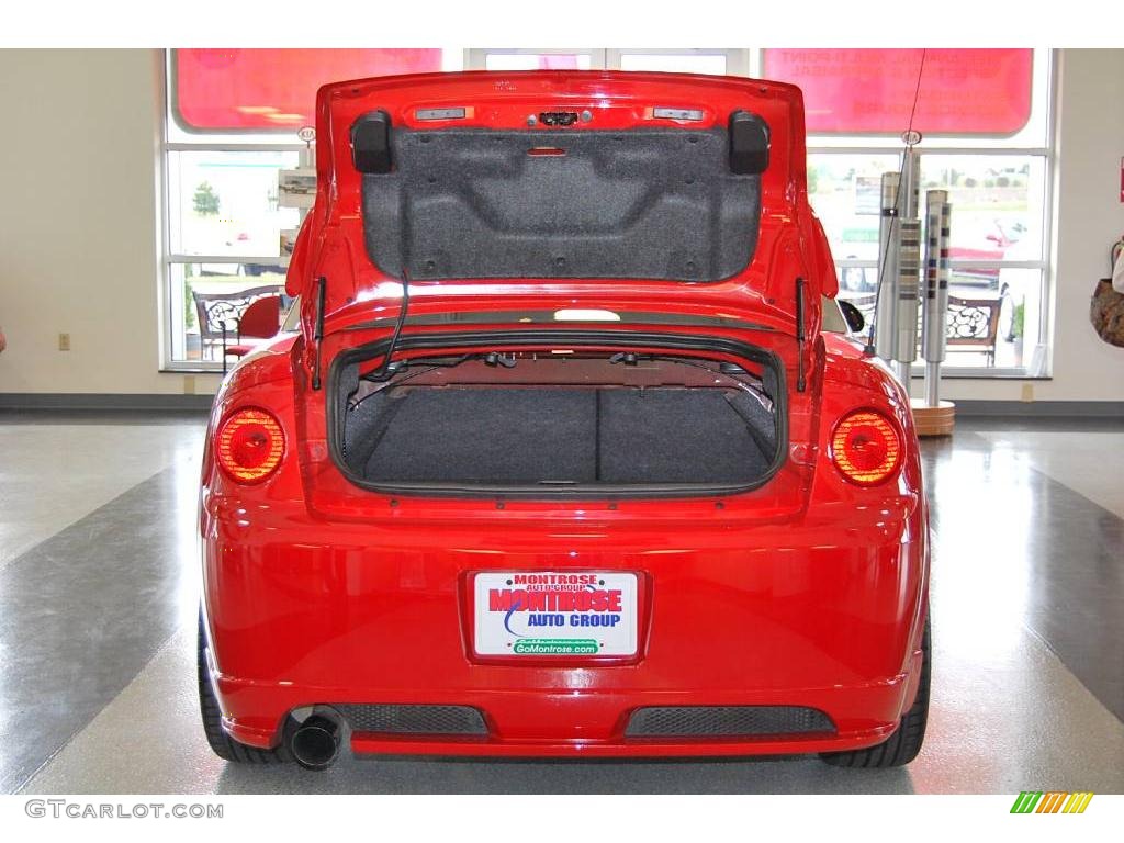 2008 Cobalt SS Coupe - Victory Red / Ebony/Red photo #41
