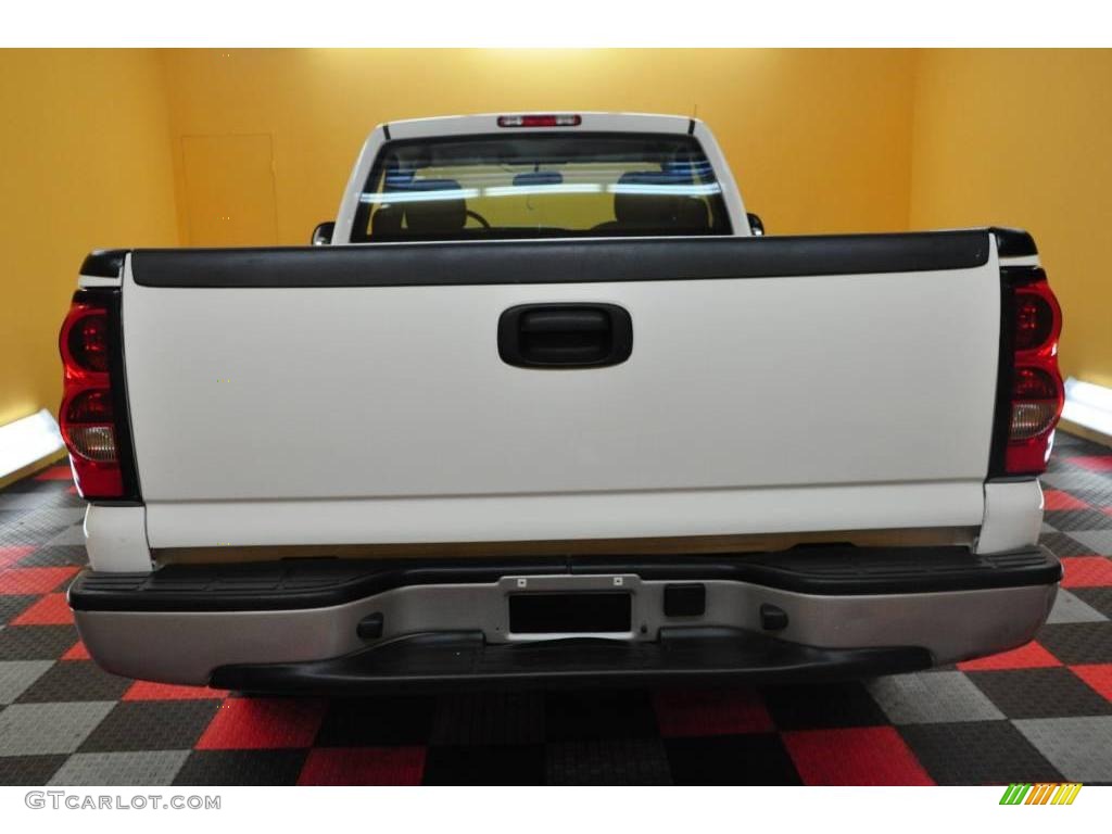 2007 Silverado 1500 Classic LS Regular Cab - Summit White / Dark Charcoal photo #4