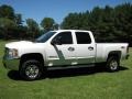 2008 Summit White Chevrolet Silverado 2500HD LTZ Crew Cab 4x4  photo #1