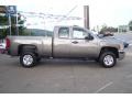 2009 Graystone Metallic Chevrolet Silverado 2500HD LS Extended Cab 4x4  photo #4