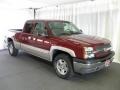 2005 Sport Red Metallic Chevrolet Silverado 1500 Z71 Extended Cab 4x4  photo #1