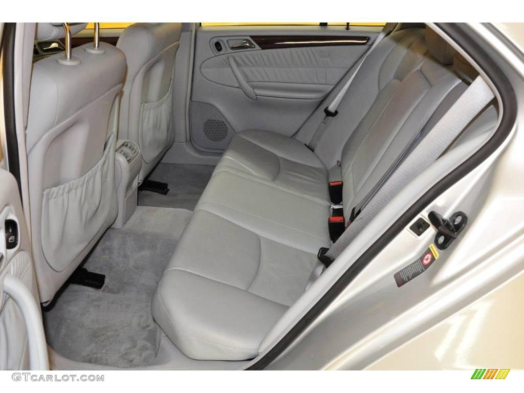 2001 C 320 Sedan - Brilliant Silver Metallic / Ash photo #11