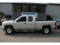 2007 Silver Birch Metallic Chevrolet Silverado 1500 Work Truck Extended Cab  photo #2