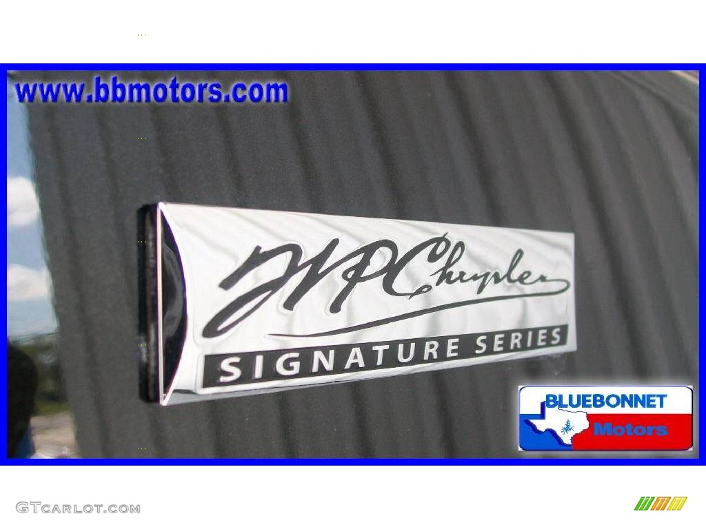 2008 Aspen Limited Walter P Chrysler Signature Series - Brilliant Black Crystal Pearl / Light Graystone photo #16
