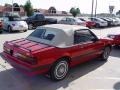 Bright Red - Mustang LX Convertible Photo No. 6