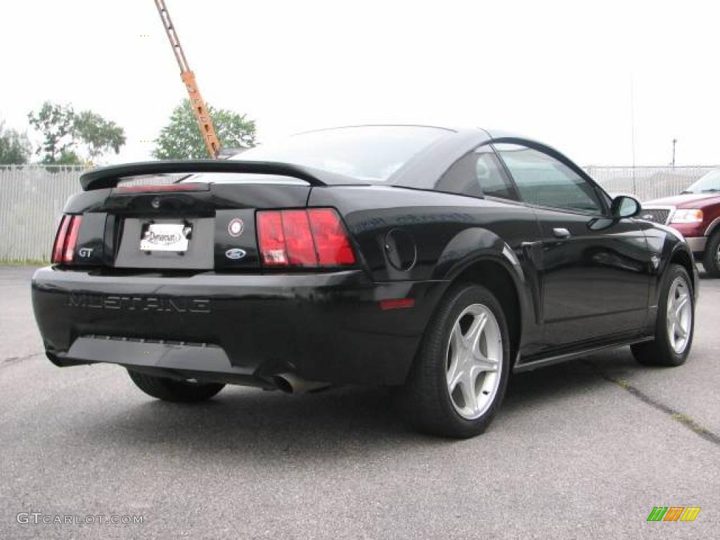 1999 Mustang GT Coupe - Black / Medium Parchment photo #4