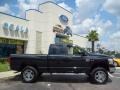 2008 Brilliant Black Crystal Pearl Dodge Ram 2500 Big Horn Quad Cab 4x4  photo #2