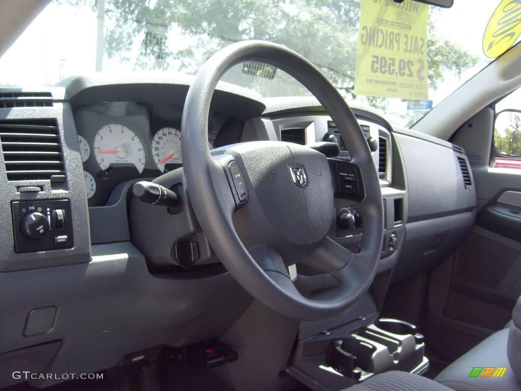 2008 Ram 2500 Big Horn Quad Cab 4x4 - Brilliant Black Crystal Pearl / Medium Slate Gray photo #19