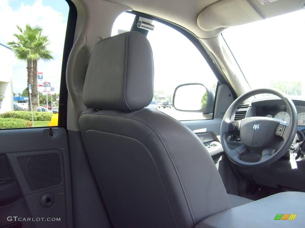 2008 Ram 2500 Big Horn Quad Cab 4x4 - Brilliant Black Crystal Pearl / Medium Slate Gray photo #21