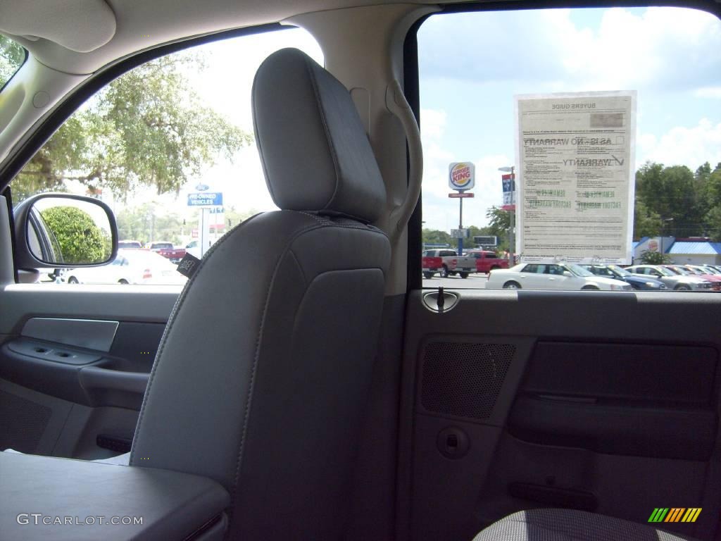 2008 Ram 2500 Big Horn Quad Cab 4x4 - Brilliant Black Crystal Pearl / Medium Slate Gray photo #22