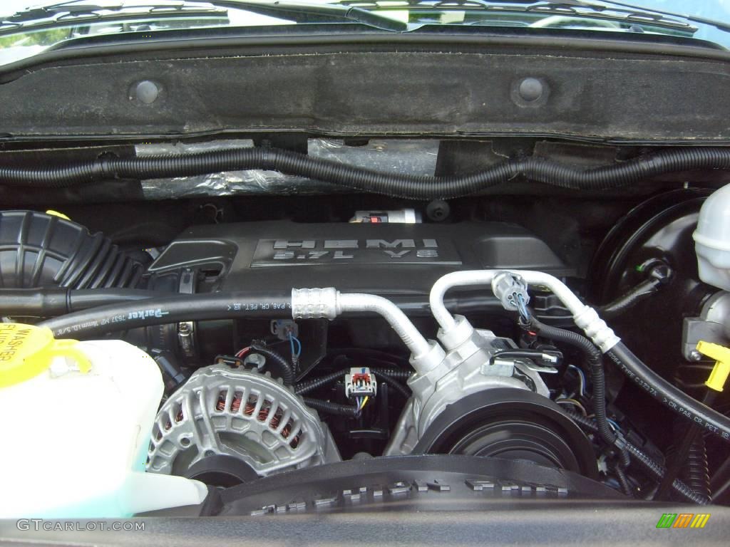 2008 Ram 2500 Big Horn Quad Cab 4x4 - Brilliant Black Crystal Pearl / Medium Slate Gray photo #30