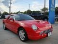2002 Torch Red Ford Thunderbird Premium Roadster  photo #4