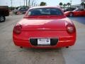 2002 Torch Red Ford Thunderbird Premium Roadster  photo #7