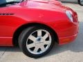 2002 Torch Red Ford Thunderbird Premium Roadster  photo #18